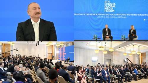 IV Şuşa Qlobal Media Forumu &ndash; &ldquo;Dünyaya mesajdır&rdquo;