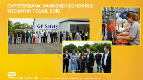 Expressbank Xankəndi şəhərinə mediatur təşkil edib