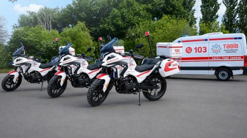 Təcili tibbi yardımda yeni mərhələ: Motosikletlə operativ müdaxilə