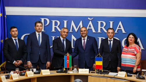 Xankəndi, Ağdərə və Xocalı ilə Kluj-Napoka arasında əməkdaşlıq müzakirə olunub- FOTOLAR