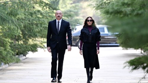 Prezident və birinci xanım Aleksandr Şarovskinin vəfatı ilə bağlı nekroloq imzaladı