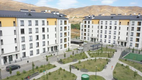 Ağdərənin Suqovuşan kəndində müasir infrastruktur qurulur &ndash; FOTOLAR