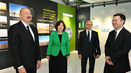 Prezidentin sosial media hesablarında "Qobustan" GES-in açılışı ilə bağlı paylaşım edildi