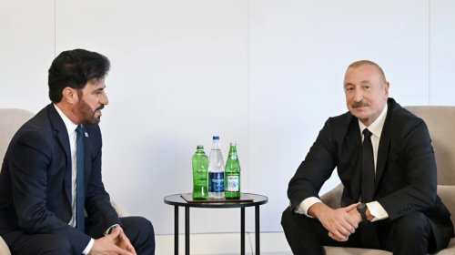 İlham Əliyev Beynəlxalq Avtomobil Federasiyasının prezidenti ilə görüşdü - FOTO
