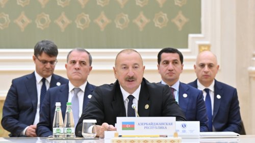 Prezident: Xəzər dənizini sülh, sabitlik və konstruktiv tərəfdaşlıq məkanı kimi qorumaq vacibdir
