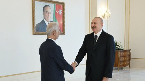 İlham Əliyev İranın daxili işlər nazirini qəbul etdi - FOTO