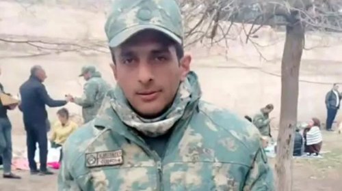 "Joxovurd": Ermənistana keçən Azərbaycan hərbçisi heç kimə zərər vermək niyyətində olmadığını bildirib