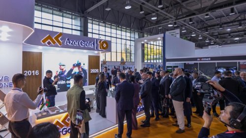 "AzerGold" 20-ci Beynəlxalq "MiningMetals" sərgisində iştirak edib - FOTO