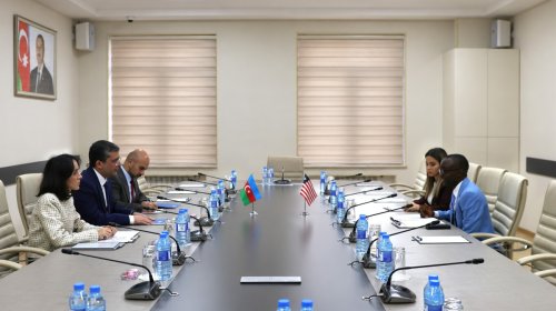 Media və Yayım Şurasında Liberiyanın informasiya nazirinin müavini ilə görüş keçirilib