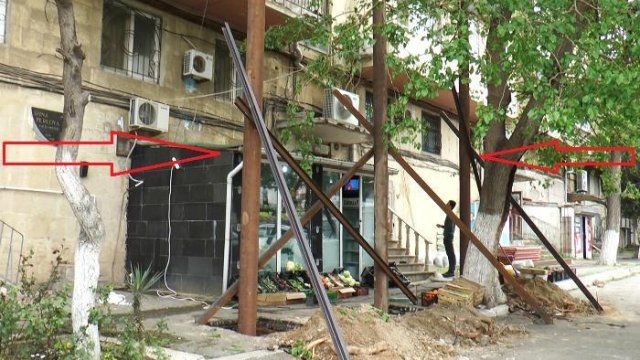 Yasamalda bina sakini mənzilini görün necə böyüdür (VİDEO)