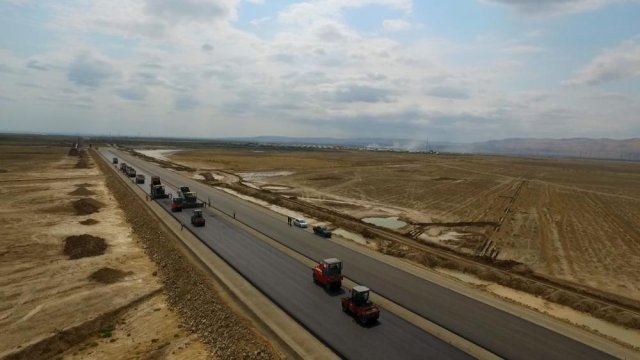 Bu magistral yolda ödəniş məntəqələri qurulur - Tikinti aparılır