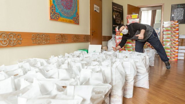 Leyla Əliyevanın təşəbbüsü ilə yardım aksiyası keçirildi (FOTO)
