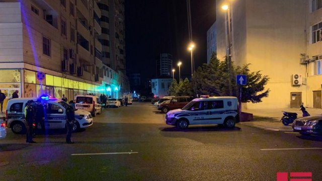 Külək Neftçilər xəstəxanasının dam örtüyünün bir hissəsini uçurdu (FOTO)