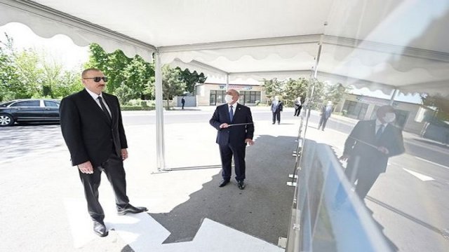 İlham Əliyev yeni avtomobil yolunu istifadəyə verdi  - Yenilənib (FOTO)