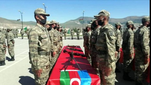 Azərbaycan Ordusunda andiçmə mərasimi keçirilib - FOTO