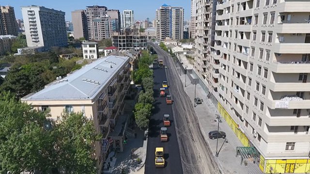 Bakıda yeni yol qovşağı yaradılır -xa0 Bu küçədə (FOTO)