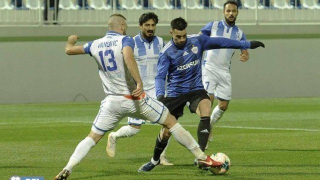 Azərbaycanda 92 gündən sonra futbol matçı keçirilib