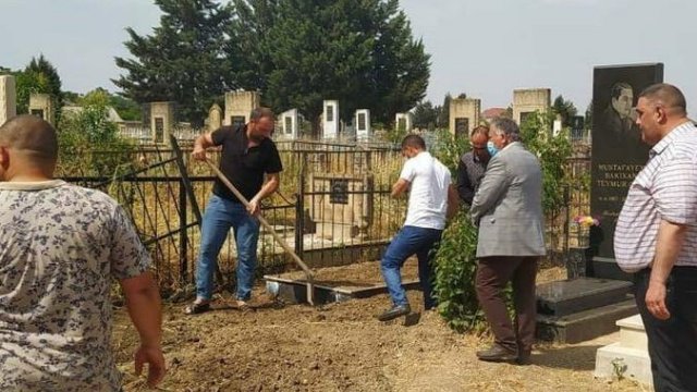 Teymur Mustafayevin dəfnində iştirak edən 7 nəfər cərimələnib