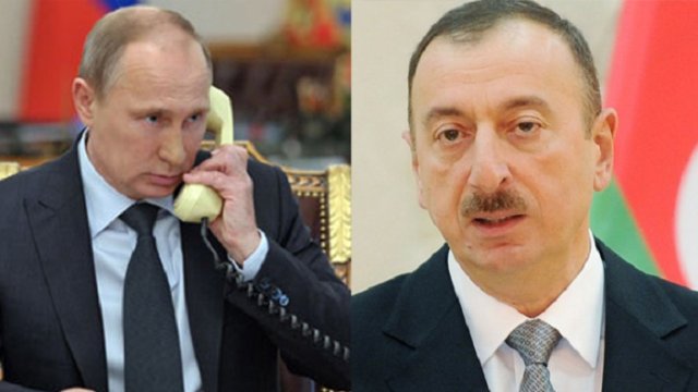 Putin İlham Əliyevlə sərhəddəki vəziyyətdən danışdı (YENİLƏNİB)