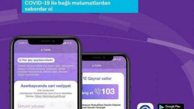 Azercell abunəçiləri görüşdüyü insanlarda COVİD-19 olub-olmadığını müəyyən edə biləcək