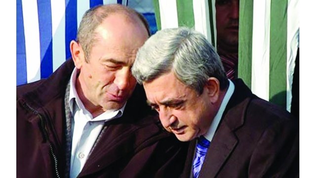 Koçaryan Sarkisyanla görüşdü - Paşinyana qarşı ittifaq?