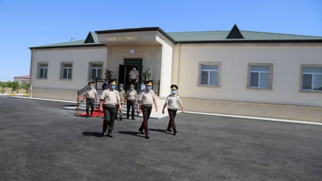 Azərbaycan Ordusunda daha bir hərbi hissə istifadəyə verildi (FOTO)