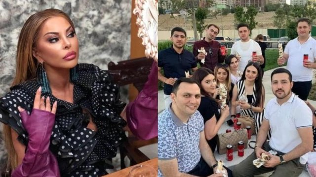 Aygün Kazımovadan balkonda mahnı oxuyan gənclərə dəstək - VİDEO