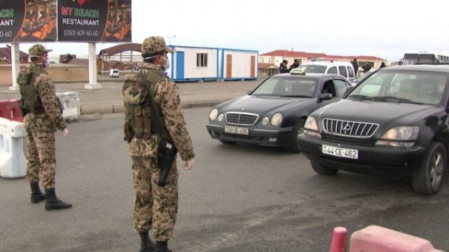 Maşının baqajında rayona getmək istəyənlər saxlanıldı