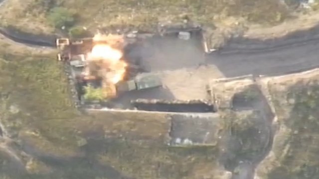 Ermənistan mətbuatı: Azərbaycan hərbi hissəyə zərbə endirib