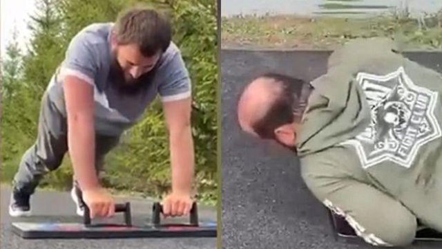 Kadırov məmurlara “jim” etdirdi - VİDEO