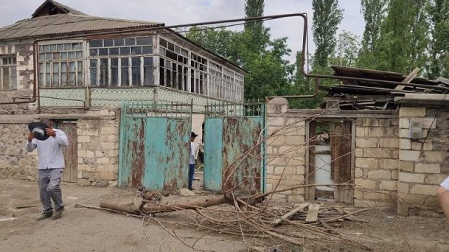 Ermənilər Tovuzda daha bir evi dağıtdı - cinayət işi açıldı