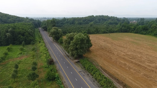 18 min insanın istifadə etdiyi yol yenidən quruldu - FOTO