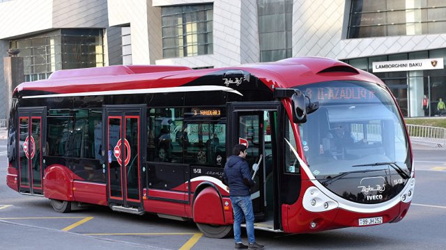 Bu gün bu şəhər və rayonlarda ictimai nəqliyyat İŞLƏMİR