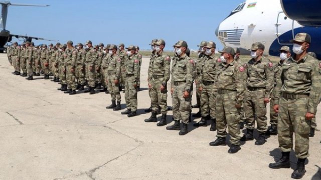 Türkiyə hərbçiləri Bakıya gəldi - FOTO, VİDEO