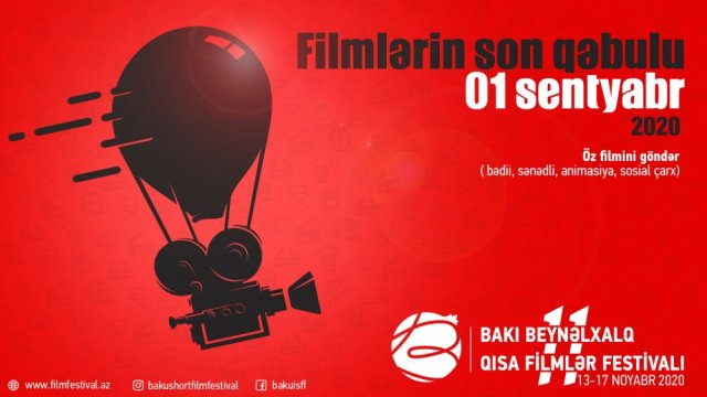 Qısa Filmlər Festivalına filmlərin qəbulu başladı