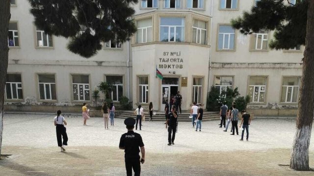 Bakı polisi imtahanlara belə NƏZARƏT EDİR