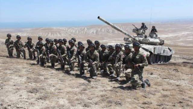 Türkiyə Müdafiə Nazirliyi Azərbaycan Ordusunun görüntülərini paylaşdı - FOTO