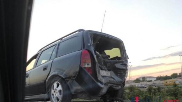 Bakıda 7 avtomobil toqquşdu