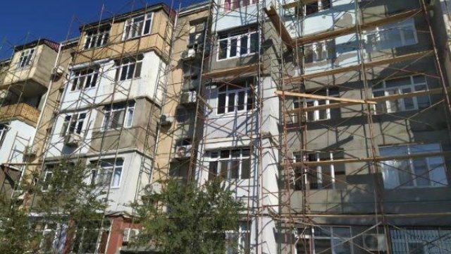 Genaral Həşimovun yaşadığı bina təmir edilir - FOTO
