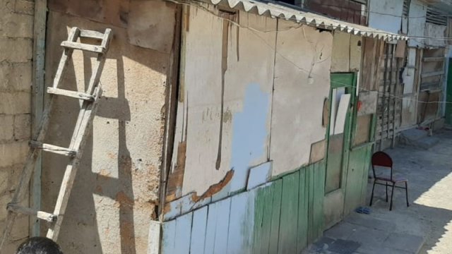 Məcburi köçkünlərin yaşadığı ərazidə sürüşmə oldu