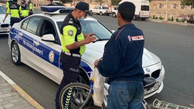 Yol polisi velosipedçilərə qarşı ciddi tədbirlərə başladı – Cərimələnənlər var