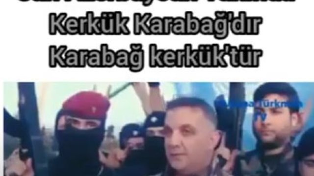 Kərkük türkmənlərindən Azərbaycana DƏSTƏK - VİDEO