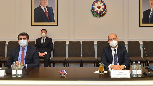 Təhsil naziri Türkiyə səfiri ilə görüşdü - FOTO