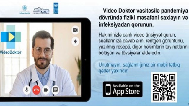 Distant tibbi konsultasiyaya imkan verən tətbiq istifadəyə verildi