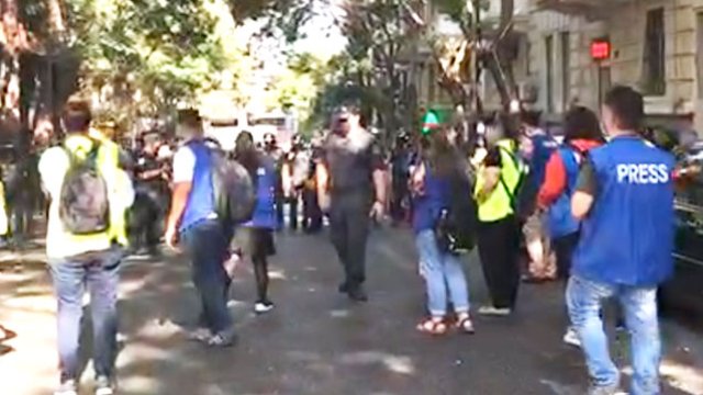 Baş Polis İdarəsi aksiya haqda məlumat yaydı