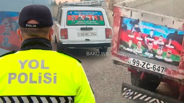 Şəhidlərin şəkillərinin avtomobillərdən çıxarılmasının SƏBƏBİ AÇIQLANDI