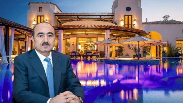 Əli Həsənov lüks villasında istirahət edir - Ailəsiylə birgə