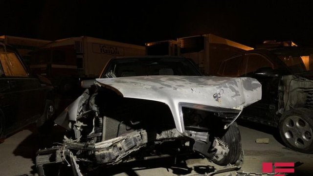 Abşeronda yol qəzası baş verib, xəsarət alan var - FOTO