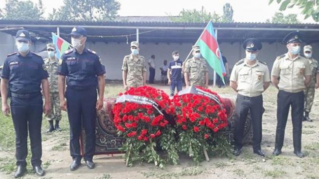 Şəhid polkovnik İlqar Mirzəyevin ilk abidəsi hazırlandı - FOTO