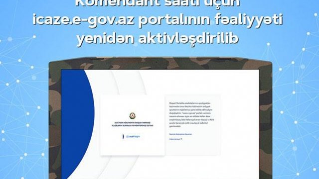 icaze.e-gov.az portalı yenidən aktivləşdirildi